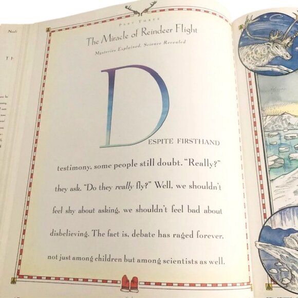 Vintage Flight of the Reindeer - The True Story of Santa Claus and His Christmas - Picture 3 of 6